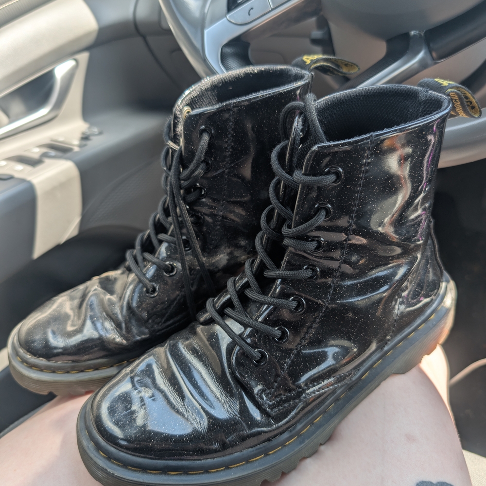 Dr. Martens Black Lace Up Boots
